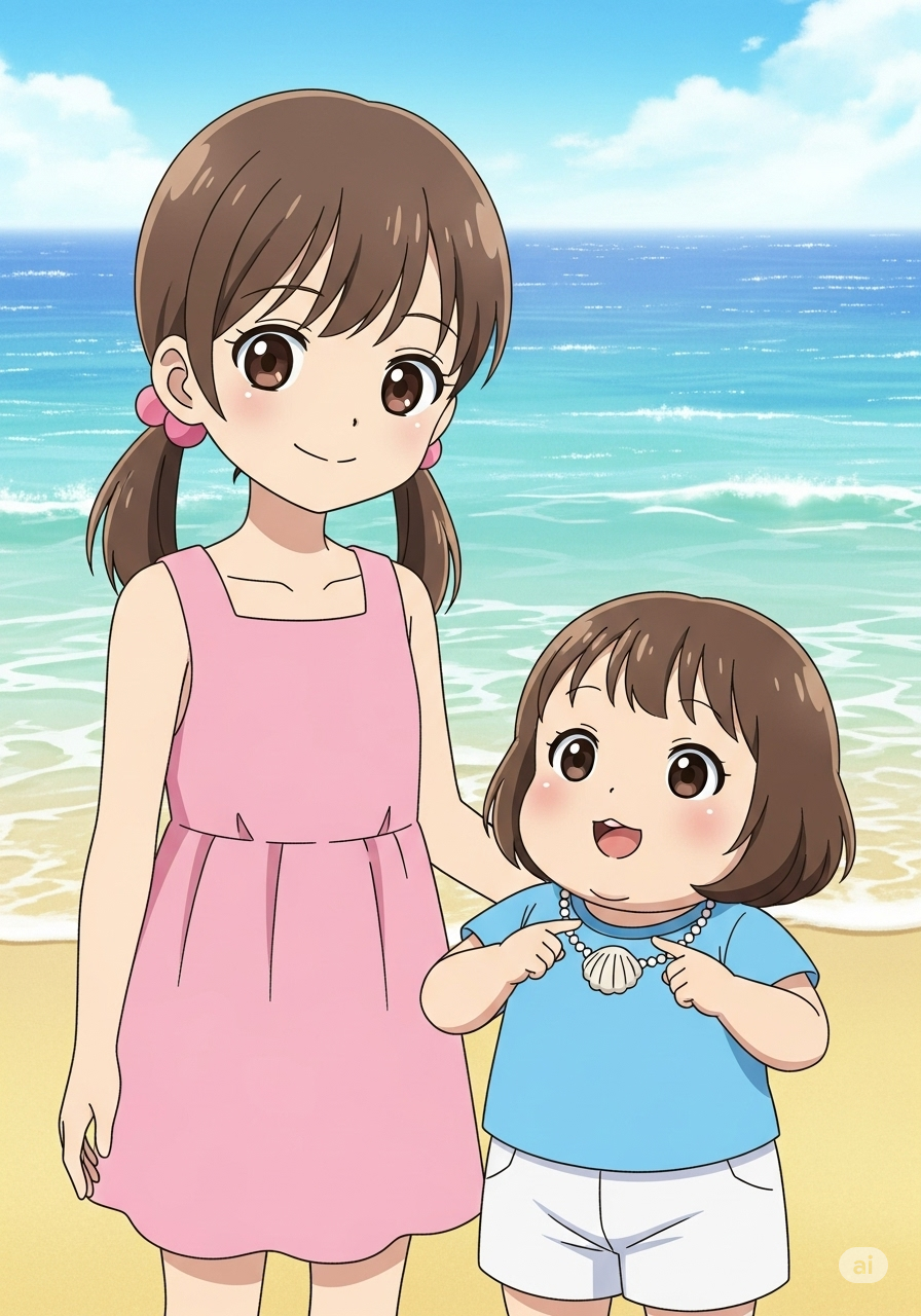 夏日海滩的秘密宝藏